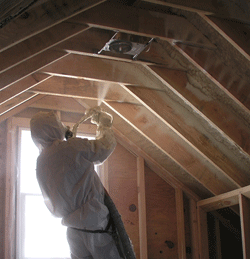  AR attic spray foam insulation